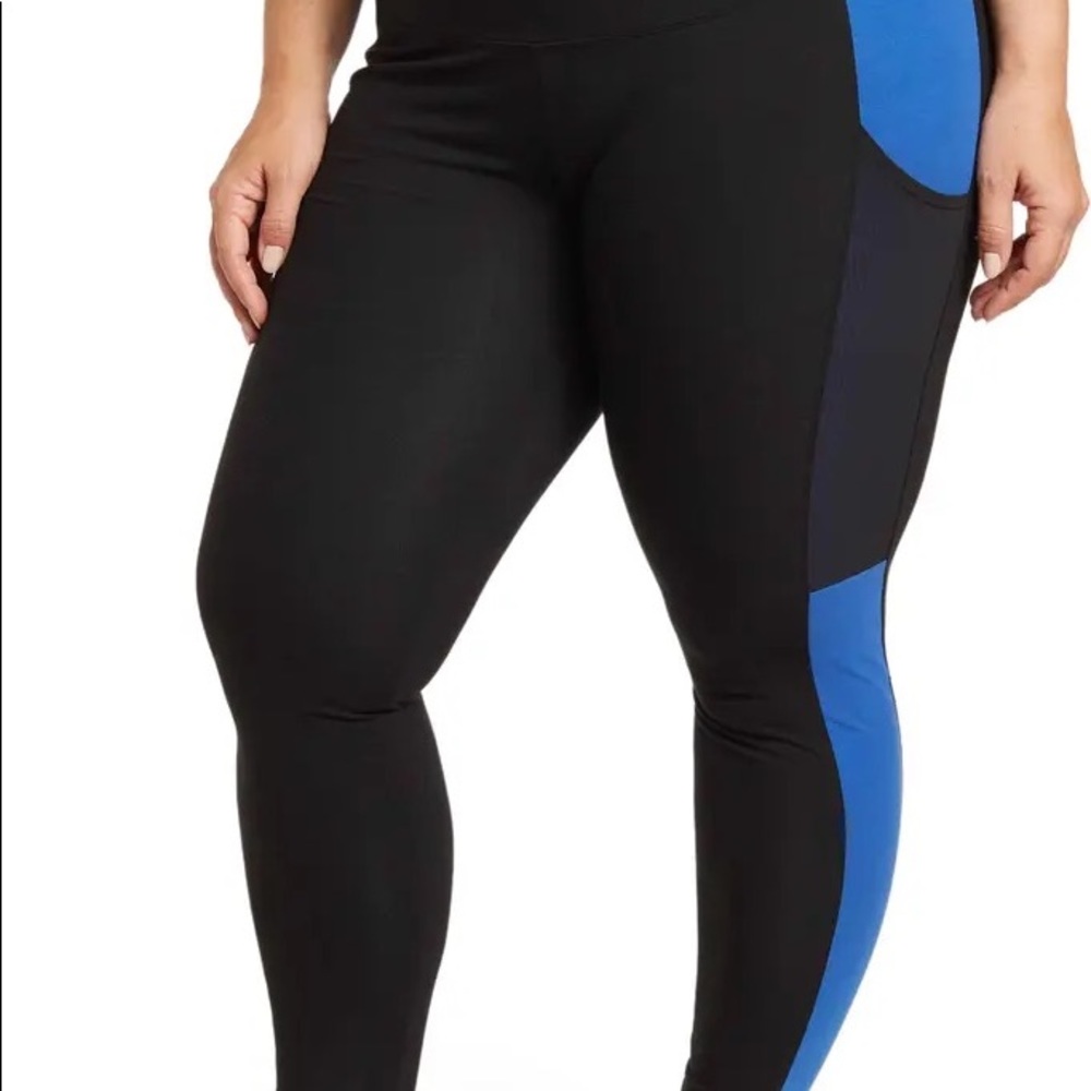 Yummy Brand Rachel Leggings w/Stripe and Mesh Pocket